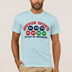 Boston Sports - Decade of Dominance T-shirt