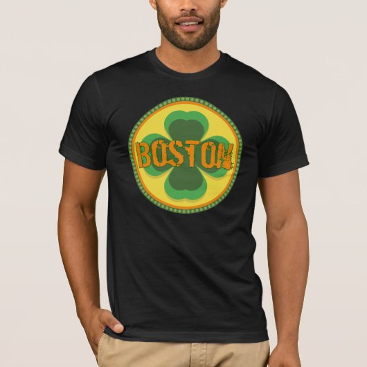 Boston St. Patrick's Day T-Shirt (Voorkant)