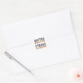 Boston Sterk Driehoek Sticker (Envelop)