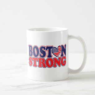 Boston sterk met Amricah Heart Koffiemok