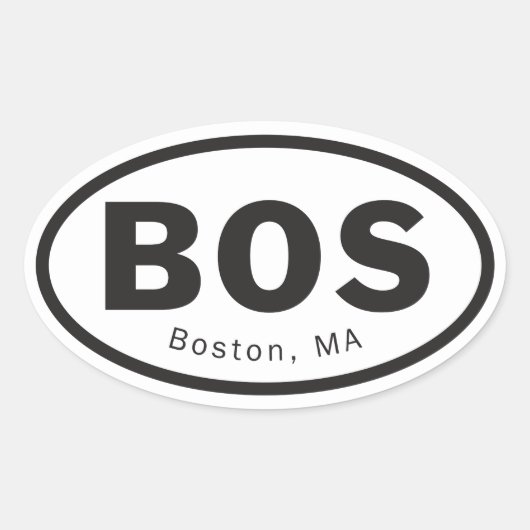 Boston sticker (Voorkant)
