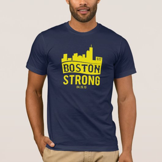 Boston Strong 2014 T-shirt (Voorkant)