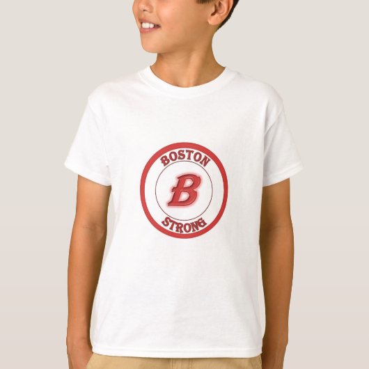 Boston Strong Boy's T-Shirt (Voorkant)