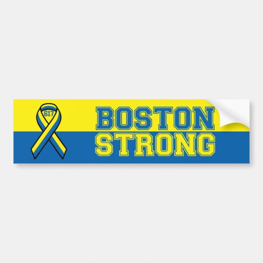 Boston Strong Bumpersticker (Voorkant)
