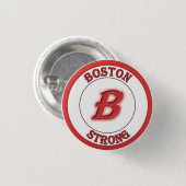 Boston Strong Buttonnen Ronde Button 3,2 Cm (Voorkant /achterkant)