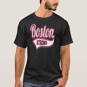 Boston Strong in Pink T-shirt