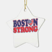 Boston Strong Keramisch Ornament (Links)