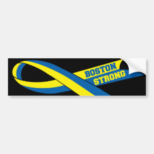 Boston Strong Lint Stijl Bumpersticker