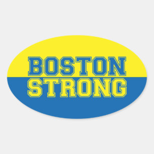 Boston Strong Ovale Sticker