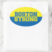 Boston Strong Ovale Sticker (Tas)