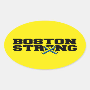 BOSTON STRONG OVALE STICKER