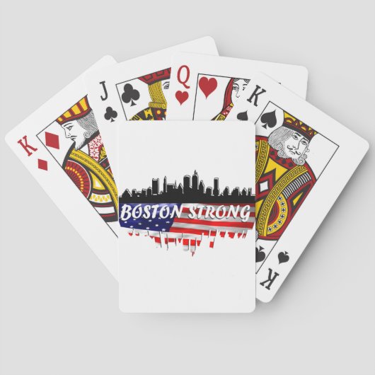 Boston Strong Pokerkaarten (Achterkant)