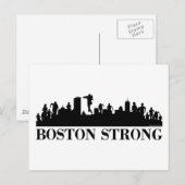 Boston Strong Pride Briefkaart (Voorkant / Achterkant)