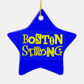 Boston Strong Star Ornament (Voorkant)
