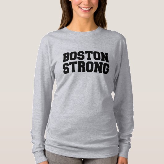 BOSTON STRONG T-SHIRT (Voorkant)