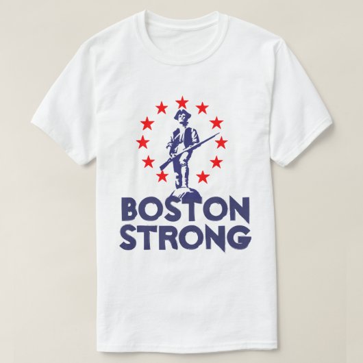 Boston Strong T-shirt (Design voorkant)