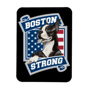 BOSTON STRONG TERRIËR crest stijl Magneet