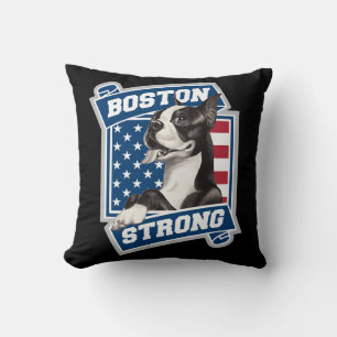 BOSTON STRONG TERRIER KUSSEN