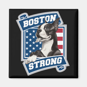 BOSTON STRONG TERRIER MAGNEET