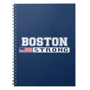 BOSTON STRONG U.S.-vlag Notitieboek