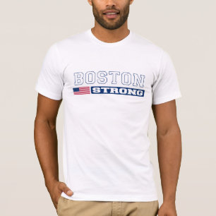 BOSTON STRONG U.S. Vlag T-shirt