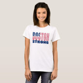 BOSTON STRONG U.S. Vlag T-shirt (Voorkant volledig)