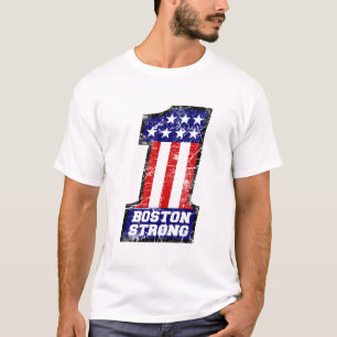 Boston Strong WE ZIJN ÉÉN Grunge stijl T-shirt