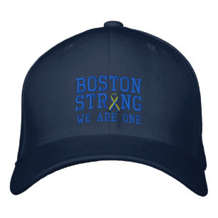 Boston Strong WE ZIJN ÉÉN 'Ribbon Edition' Geborduurde Pet
