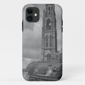 Boston Stump en rivier de Welland, Lincolnshire iPhone 11 Hoesje