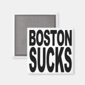 Boston Sucks Magneet (Voorkant / Achterkant)