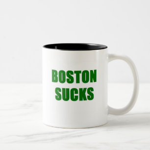 Boston Sucks Tweekleurige Koffiemok