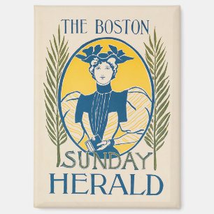 Boston Sunday Herald Magneet