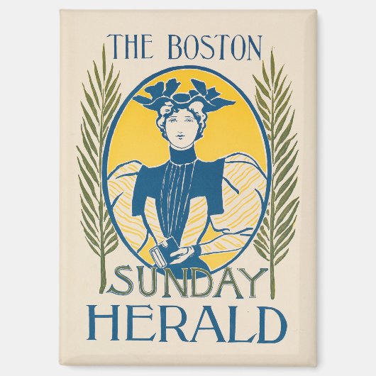 Boston Sunday Herald Magneet (Voorkant)