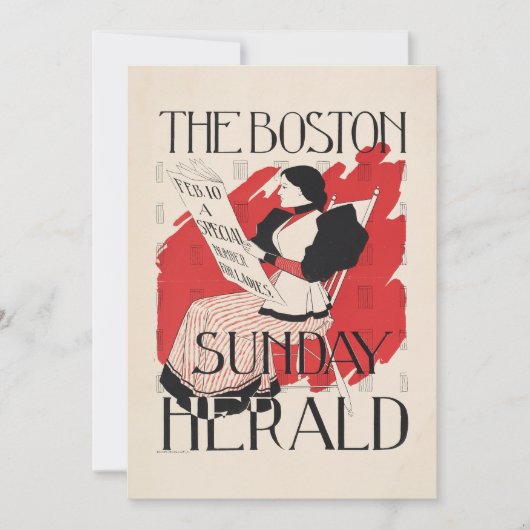  Boston Sunday Herald Women's Edition (Voorkant)