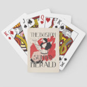  Boston Sunday Herald Women's Edition Pokerkaarten (Achterkant)