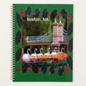Boston Swan Boats - Joyeuses vacances (Devant)