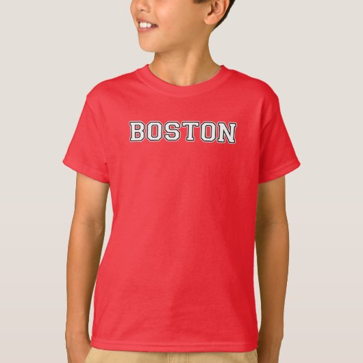 Boston T-shirt (Voorkant)