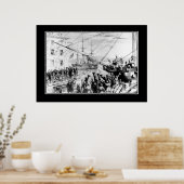 Boston Tea party 16 december 1773 Poster (Keuken)