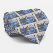 Boston Tea Party Stamp Stropdas (Opgerold)