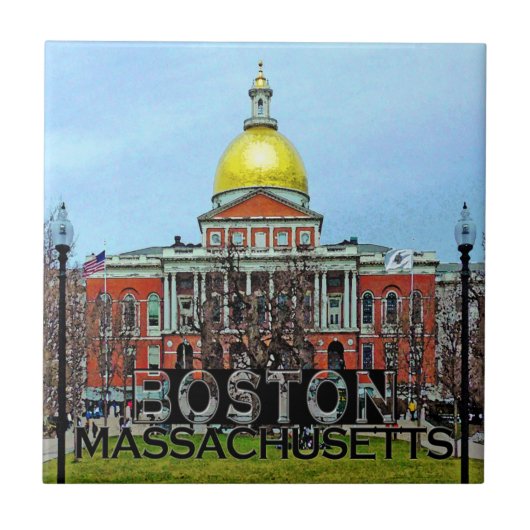 Boston Tegeltje (Voorkant)
