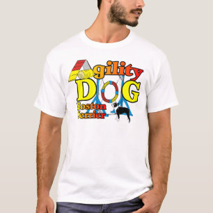 Boston Terrier Agility Gifts T-shirt