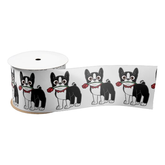 Boston Terrier American Gentleman 3 inch Lint (Spoel)