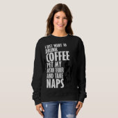 Boston Terrier Amp Nap Trui (Voorkant volledig)