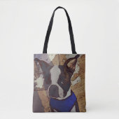Boston Terrier Art Tote Bag (Voorkant)