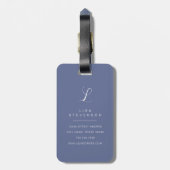Boston Terrier Bagage Labels (Achterkant verticaal)