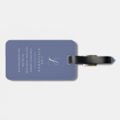 Boston Terrier Bagage Labels (Achterkant horizontaal)