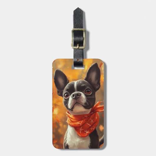 Boston Terrier Bagage Labels (Voorkant verticaal)