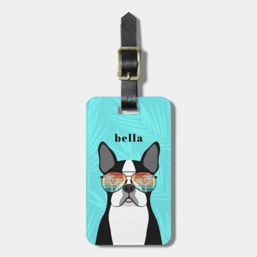 Boston Terrier Bagage Labels (Voorkant verticaal)