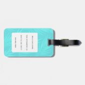 Boston Terrier Bagage Labels (Achterkant horizontaal)