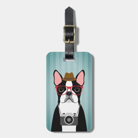 Boston Terrier Bagage Labels (Voorkant verticaal)